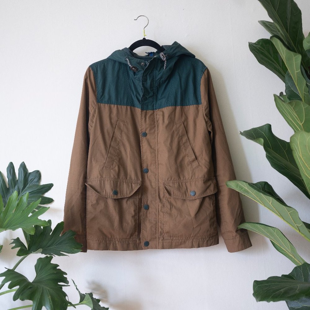 H&M Colorblock Jacket with hood